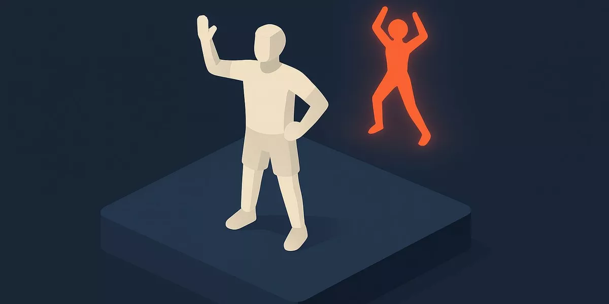 From The Top - Schritte im Aerobic - Illustration