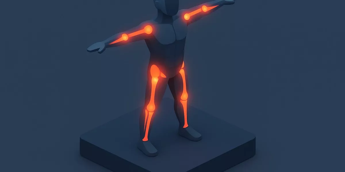 Abduktion - Anatomische Grundbegriffe - Illustration