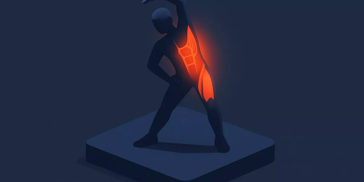 Dehnfähigkeit - Kategorie Fitness / Training - Illustration