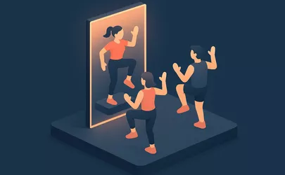 Face To Face - Methodik im Aerobic - Illustration