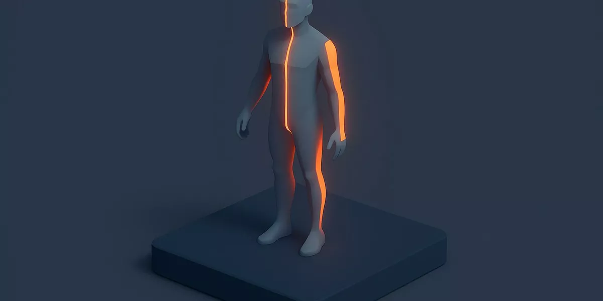 Lateral - Anatomische Grundbegriffe - Illustration