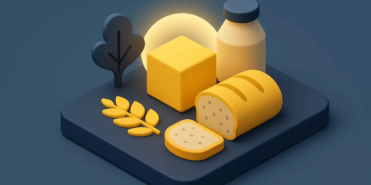 Mangan - Nährstoff in der Ernährung - Illustration