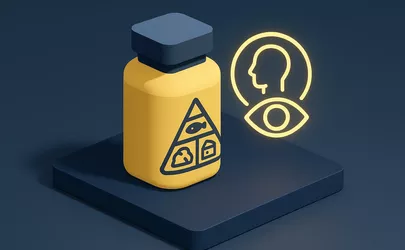 Vitamin B2 - Nährstoff in der Ernährung - Illustration