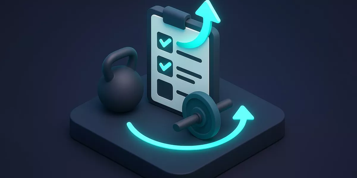 Zirkeltraining: Vorteile und Tipps - Fitness-Lexikon Illustration