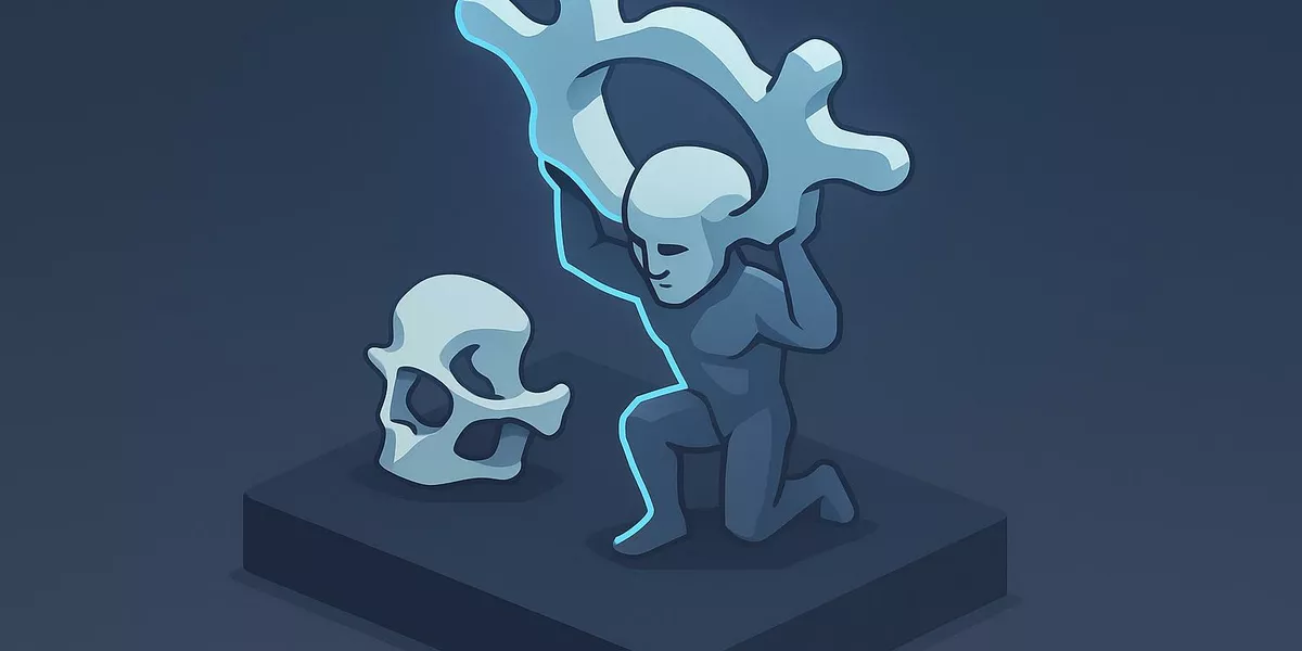 Atlas - Passiver Bewegungsapparat in der Anatomie - Illustration